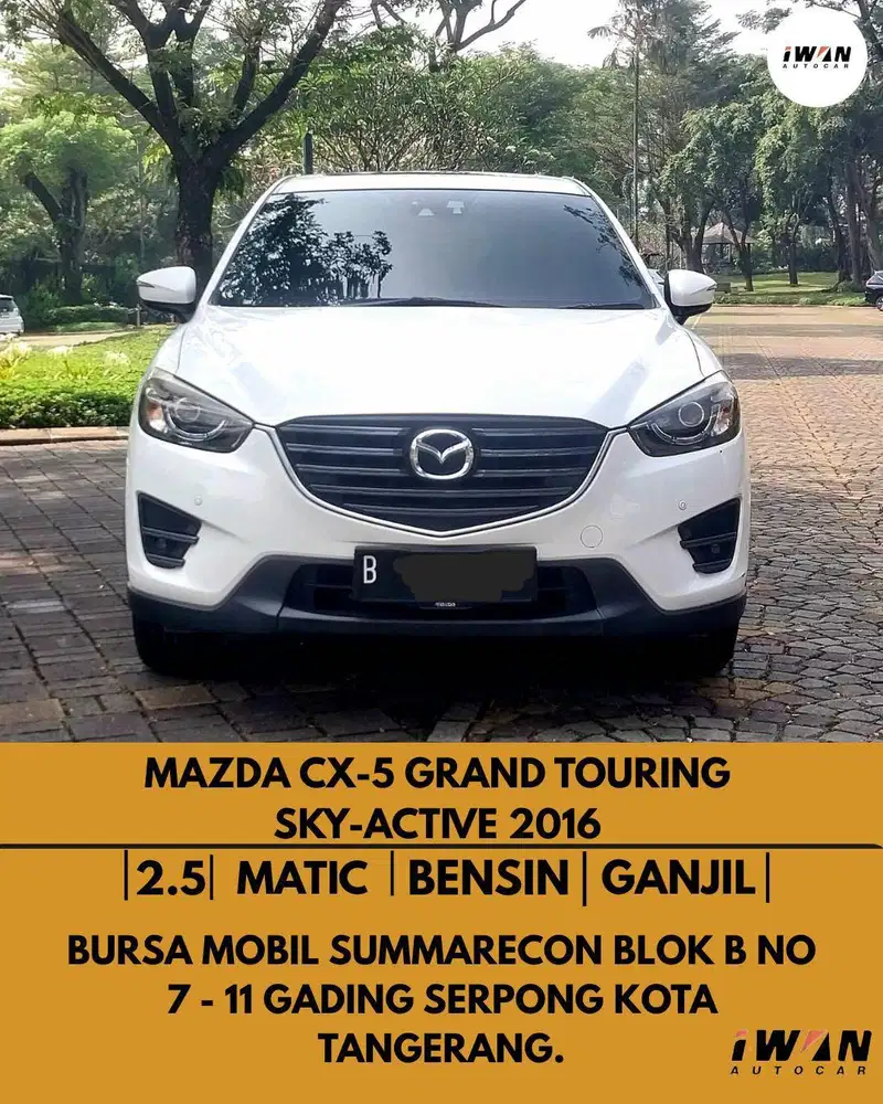 MAZDA CX-5 GRAND TOURING 2.5 AT 2016