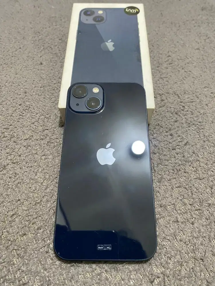 Di Jual  Iphone 13 128 GB iBox Midnight Garansi ON November 2026