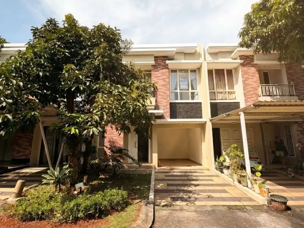 DIJUAL RUMAH CLUSTER FARADAY GADING SERPONG, KONDISI FRESH BANGET