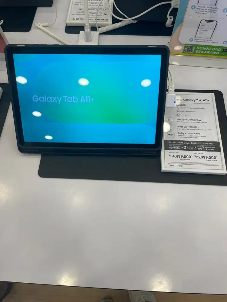 CICILAN GALAXY TAB A11+ MULAI DARI 400RIBUAN PERBULAN FREE COVERBOOK