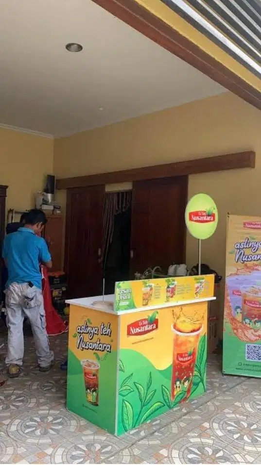 Booth es teh nusantara