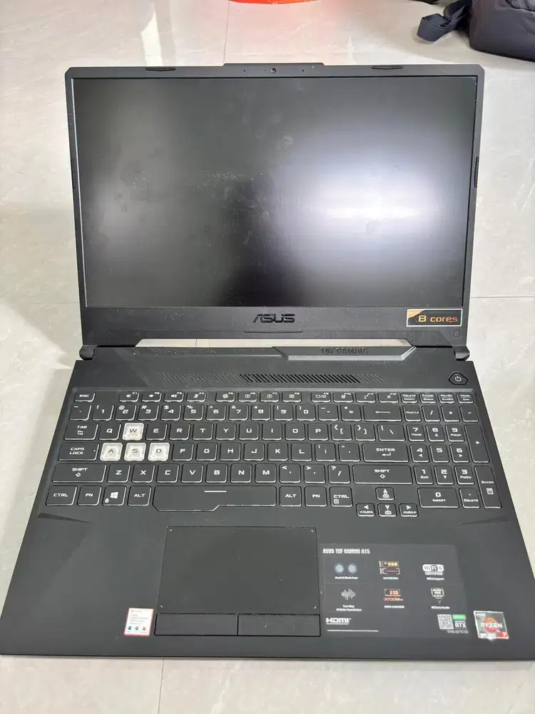 ASUS TUF GAMING A15 FA506IC RAM 8GB SSD 512 GB Ryzen 7 4800H VGA NVIDI