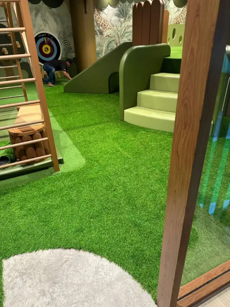 Rumput sintetis premium kualitas terbaik
