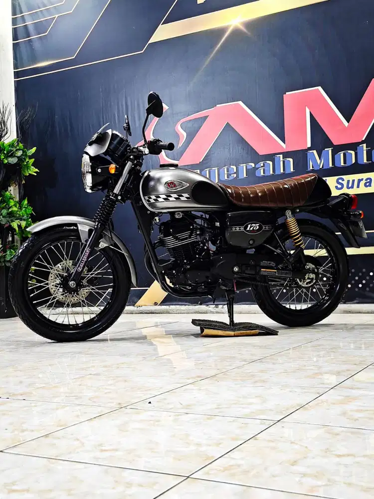 Kawasaki W175 Cafe series NIK 2022 anugerah motor rungkut