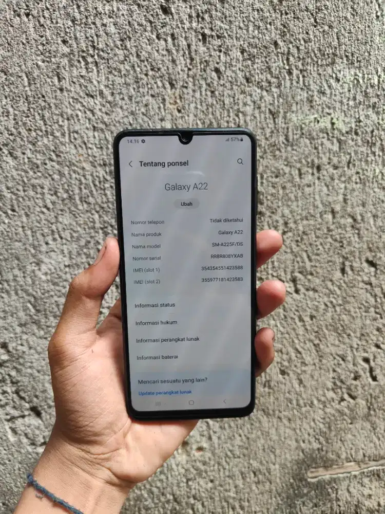 samsung a22 hp kabel kesing