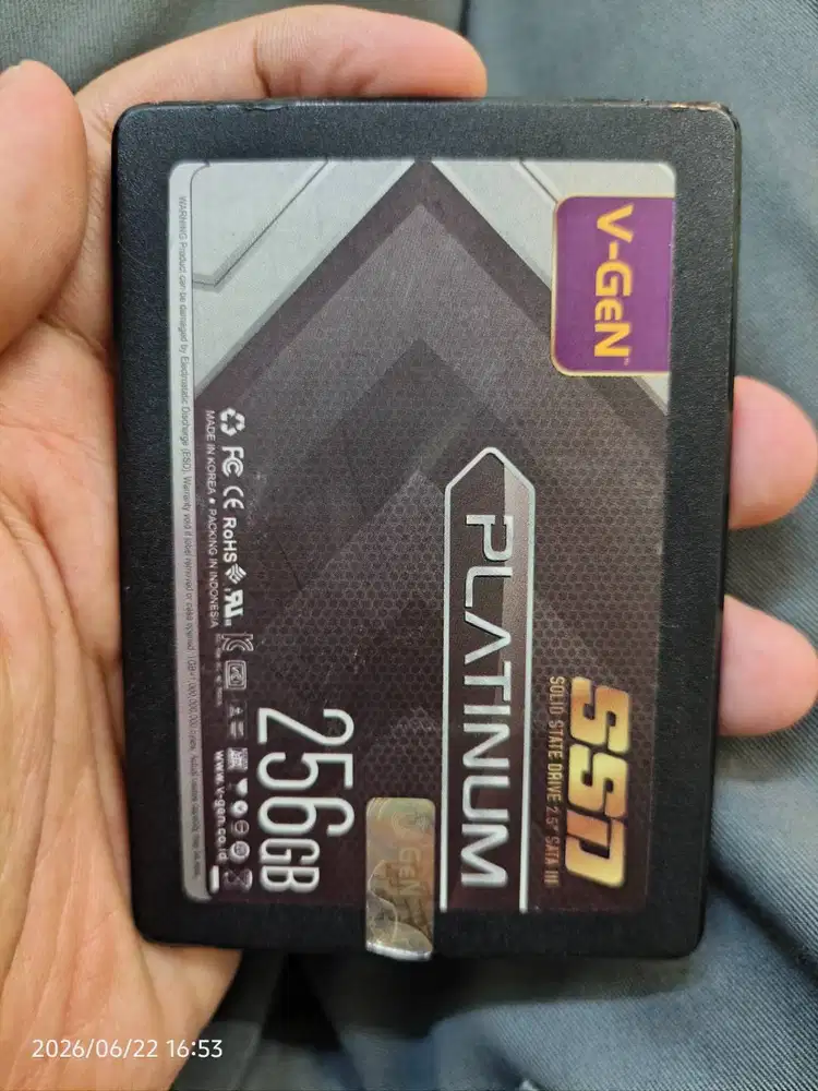 JUAL SSD 256 GB (VGEN) & HDD LAPTOP 1 TB