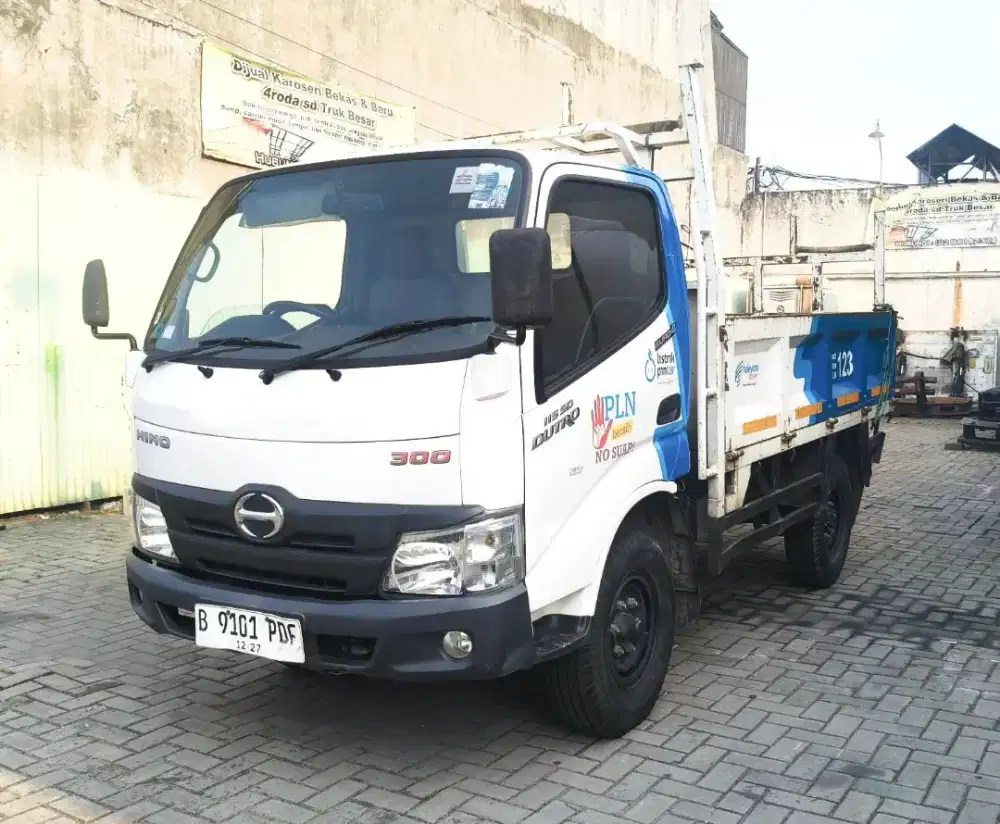langka & bulan12 MURAH CDE Hino Dutro 115SD engkel bak besi kargo 2022