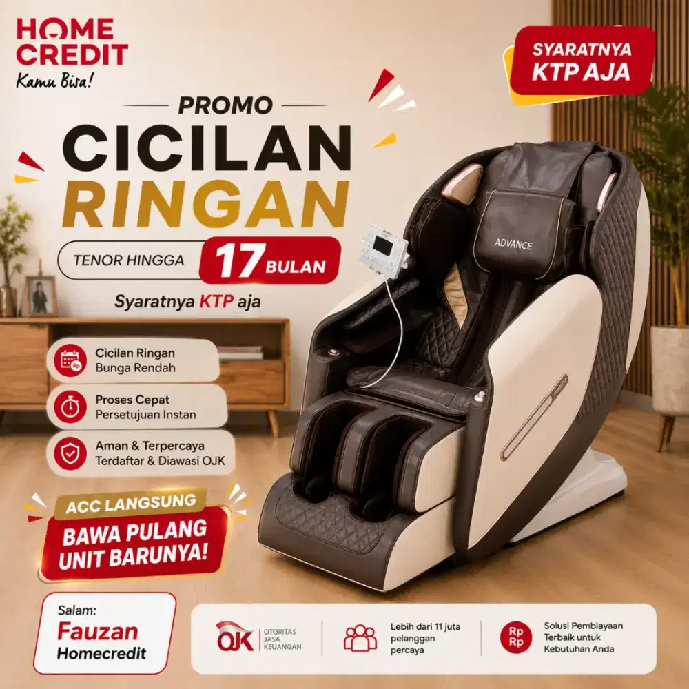 PROMO Cicilan kursi pijat ADVANCE AMARI DIAMOND