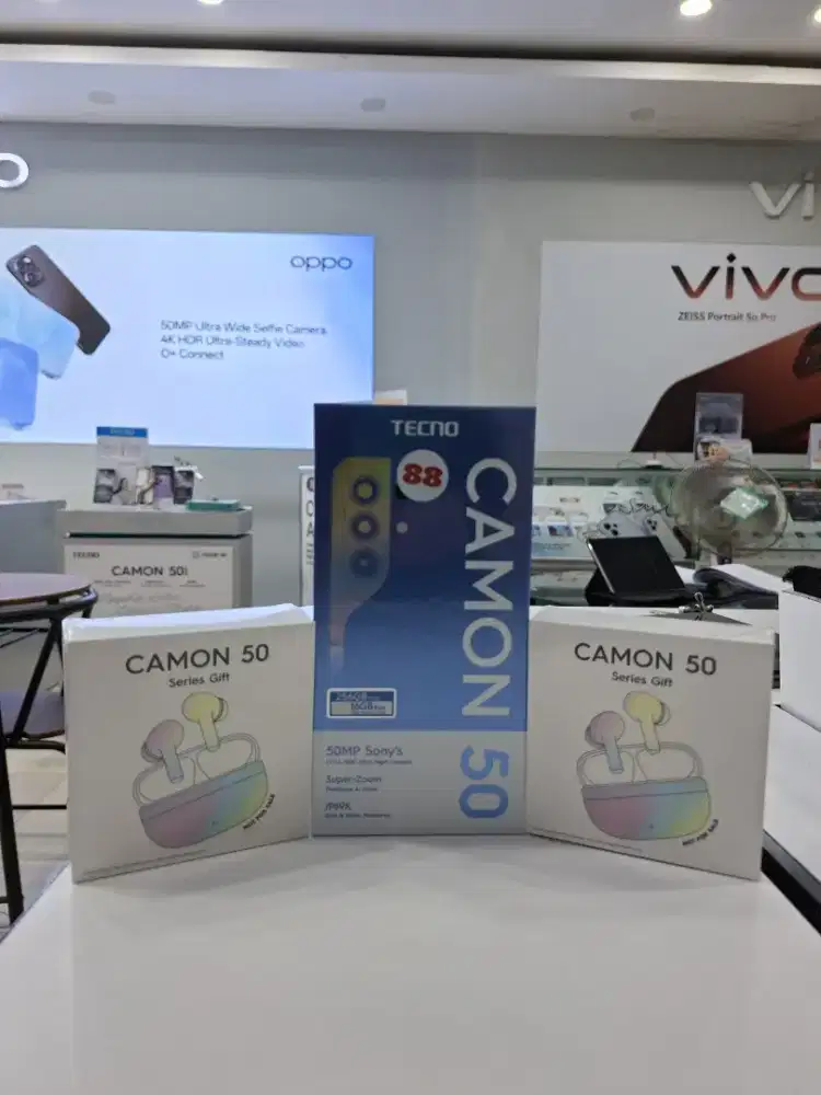 Tecno Camon 50 pro 5G 8/256 GB garansi Resmi