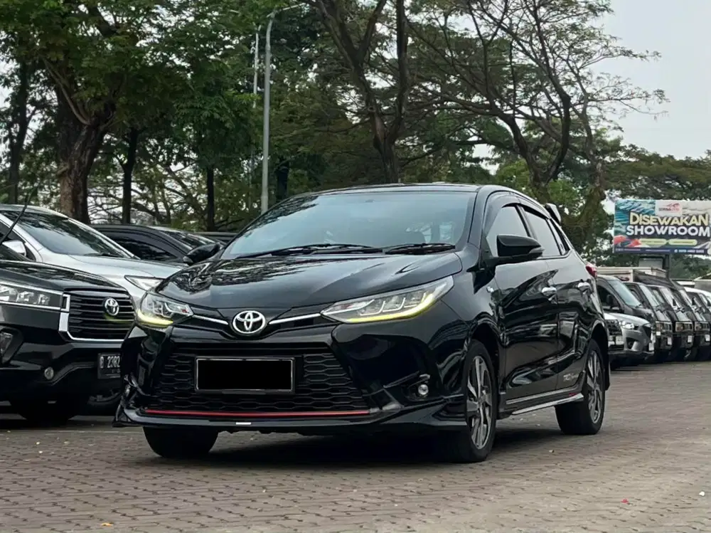 [ TERAWAT ] TOYOTA YARIS S TRD 1.5 AT MATIC 2021 HITAM
