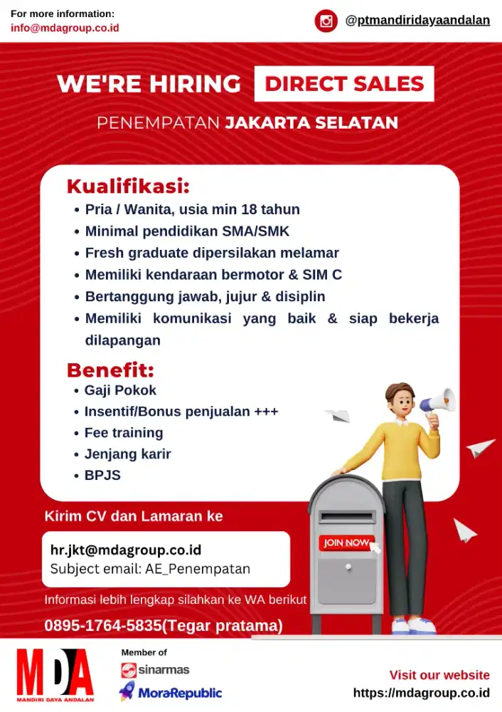 Direct Sales MoraRepublic