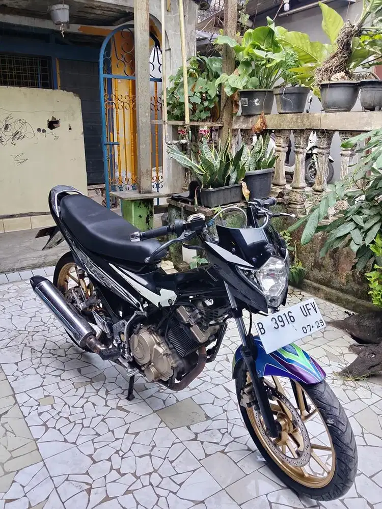 Satria FU siap pakai lengkapp