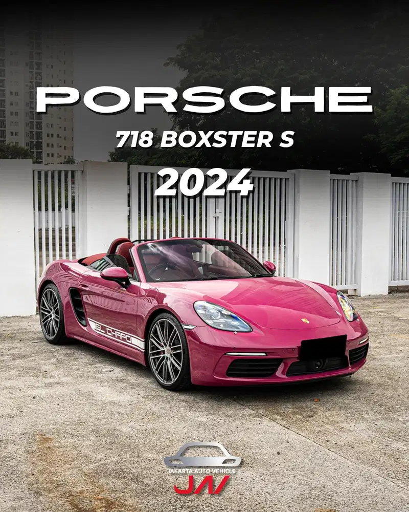 PORSCHE 718 BOXSTER S 2024 / MINT CONDITION / LOW ODO