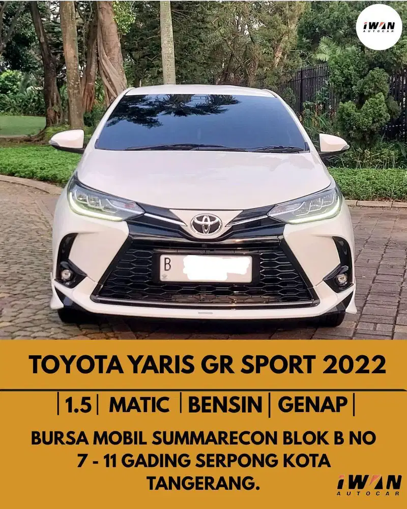 TOYOTA YARIS GR SPORT 1.5 AT