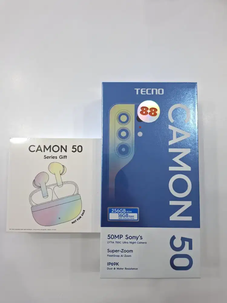Tecno Camon 50 8/256GB Free TWS Limit