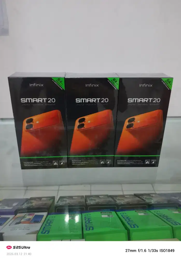 Infinix Smart 20 4+4/64 GB Helio G81 Ultimate Garansi Resmi