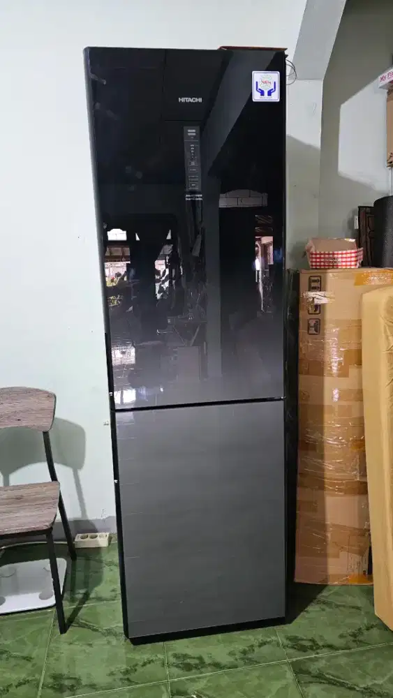 [PREMIUM] Kulkas Mulus & Terawat Hitachi Inverter R-BG41PGD6X