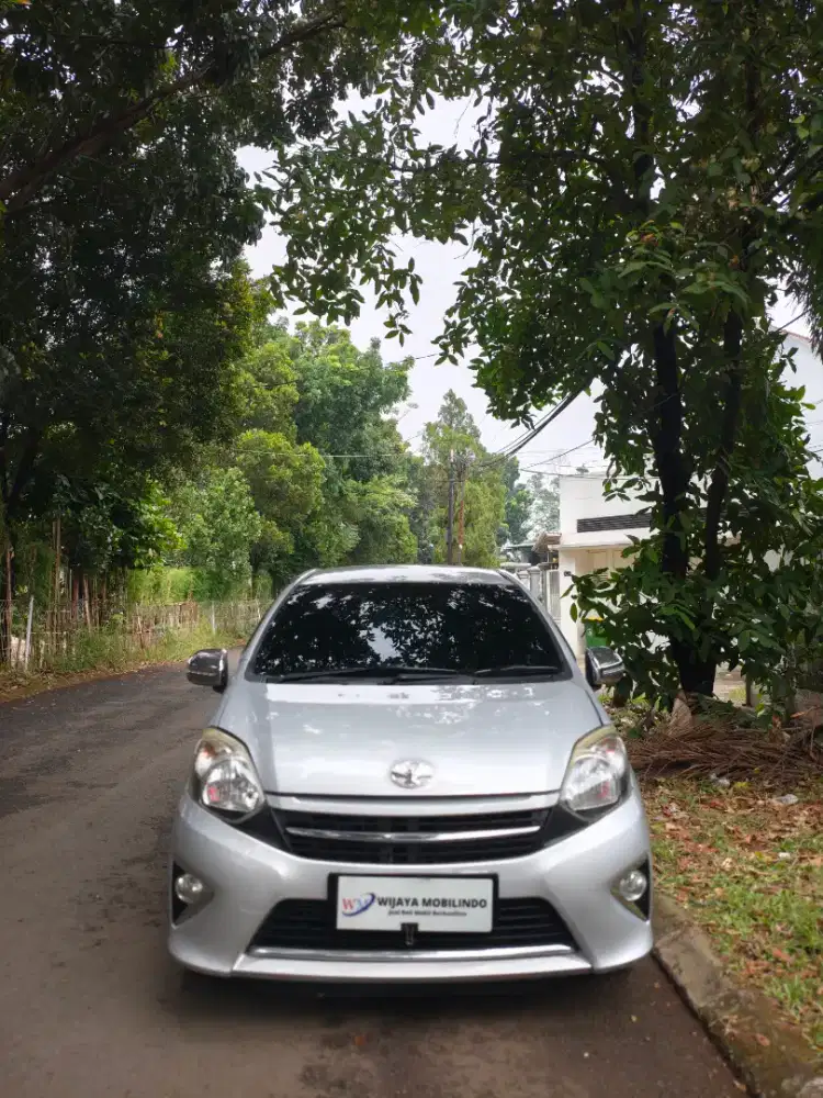 [TERLARISSS] TOYOTA AGYA G 1.0 AT 2014 SILVER