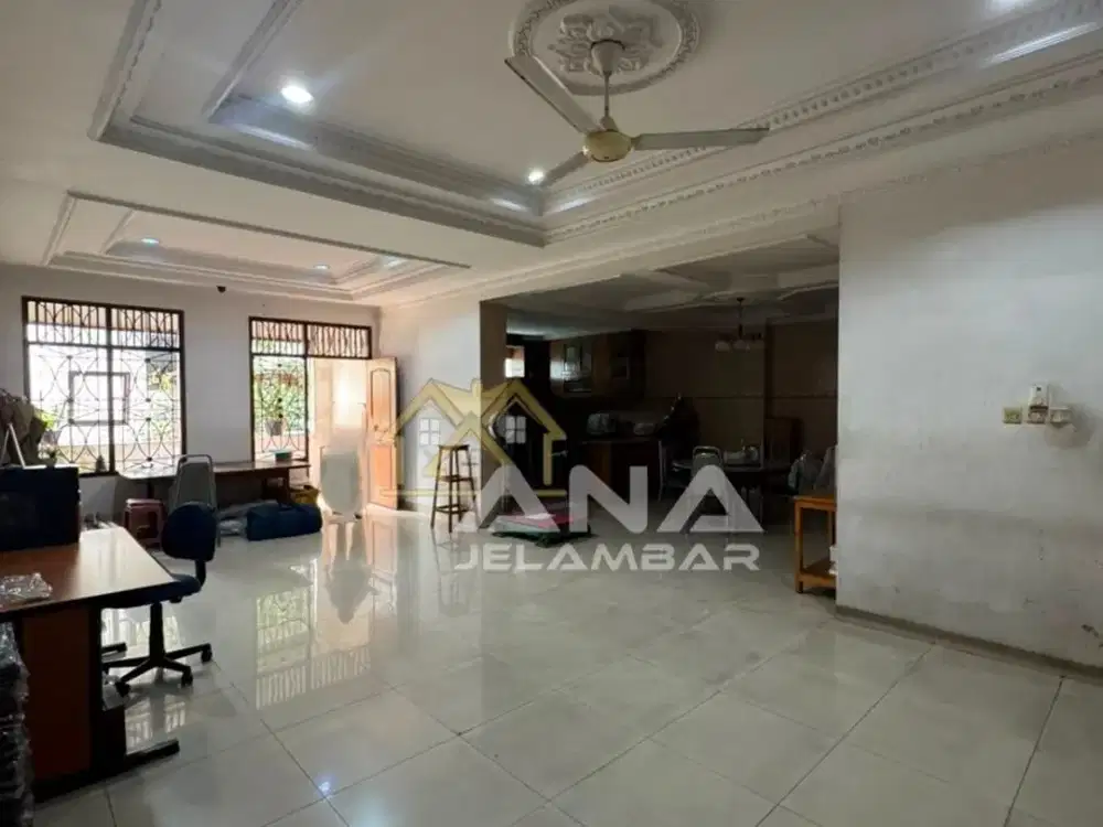 ANA RUMAH BESAR NGANTONG BENTUK L LT.350M DI JEMBATAN BESI