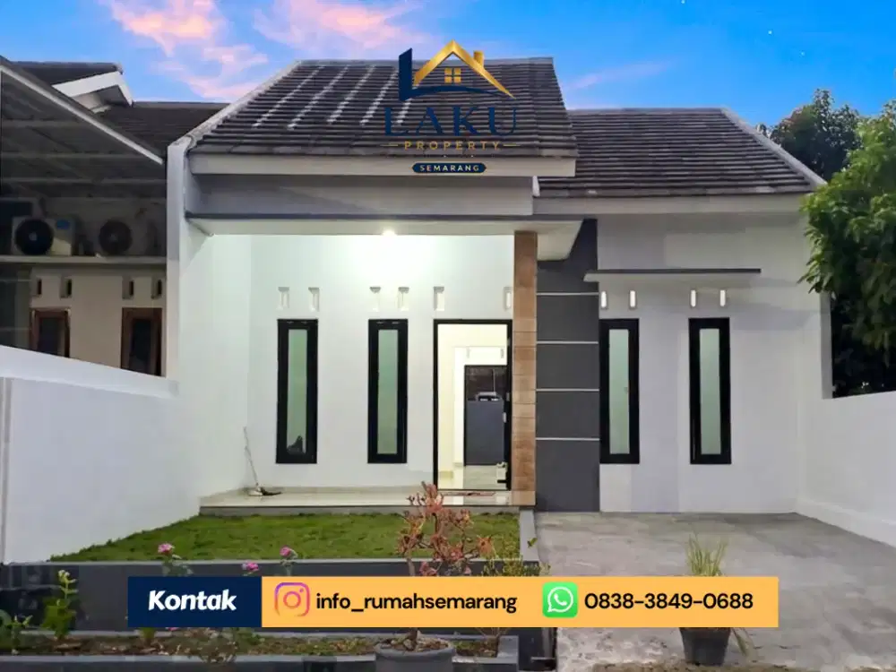 Rumah Siap Huni Lokasi Depan SMK Tecmaco Mangkang