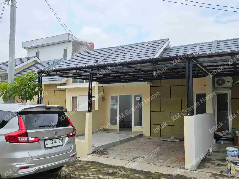 Disewakan Rumah 1 Lantai Permata Sukodono Raya Baru Gres Depan Taman