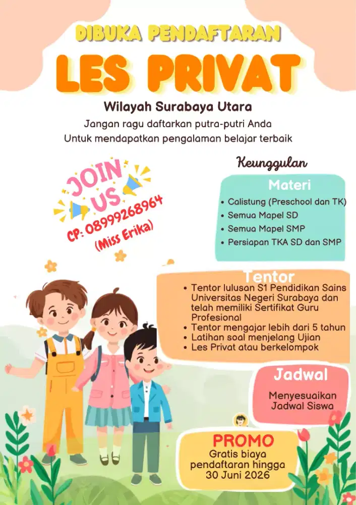Les Privat Surabaya Utara