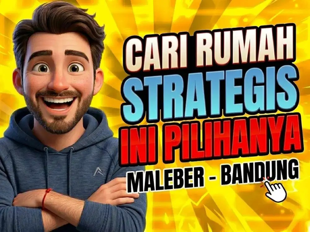 JUAL RUMAH DI MALEBER, GARUDA, DADALI, BANDUNG KOTA.