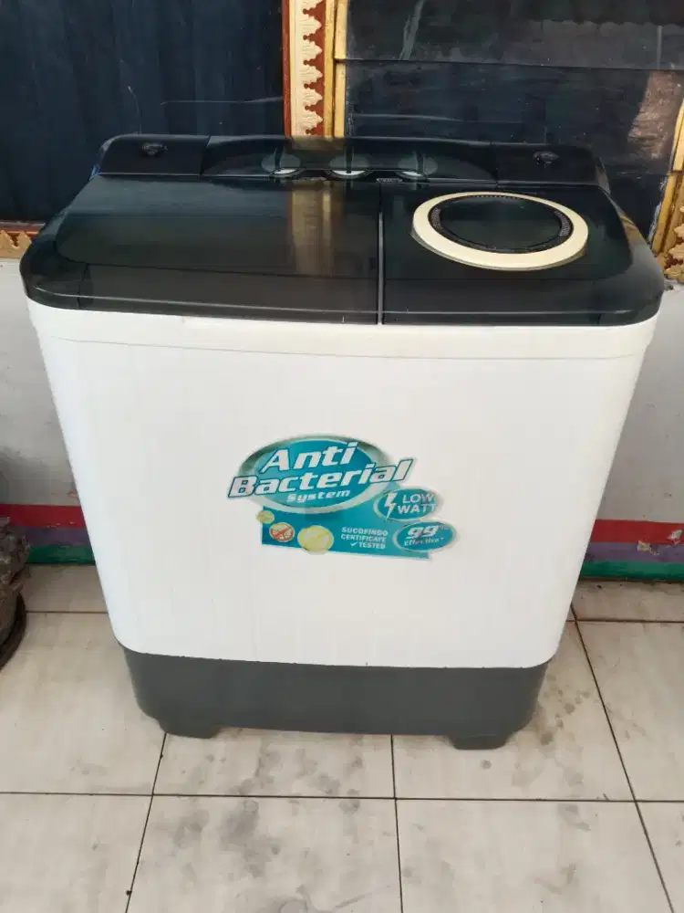 jual mesin cuci denpo 8kg  siap pakai semua mormal semua masih ori
