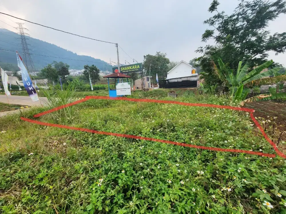 Tanah Kavling Lokasi Strategis di Shankara Residence Jatinangor Mountain View