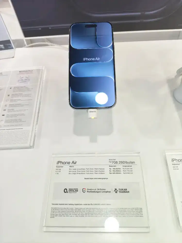 iPhone Air 256GB, Cicilan Triple 0% by Kredivo