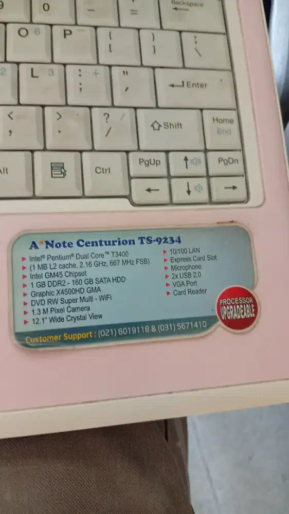 Jual Laptop Anote kondisi rusak