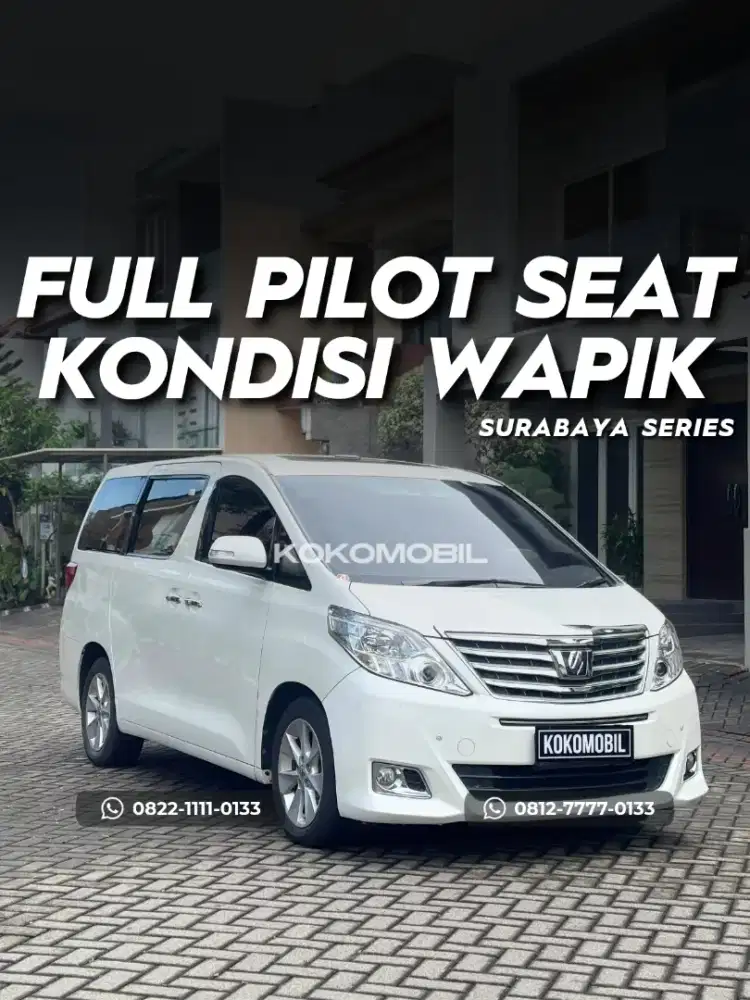 TOYOTA ALPHARD 2.4 G ATPM ANH20 2014
