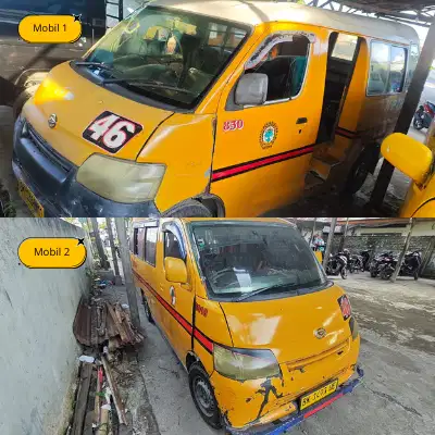2 MOBIL ANGKUTAN UMUM GRAN MAX 2010 DAN GRAN MAX 2015