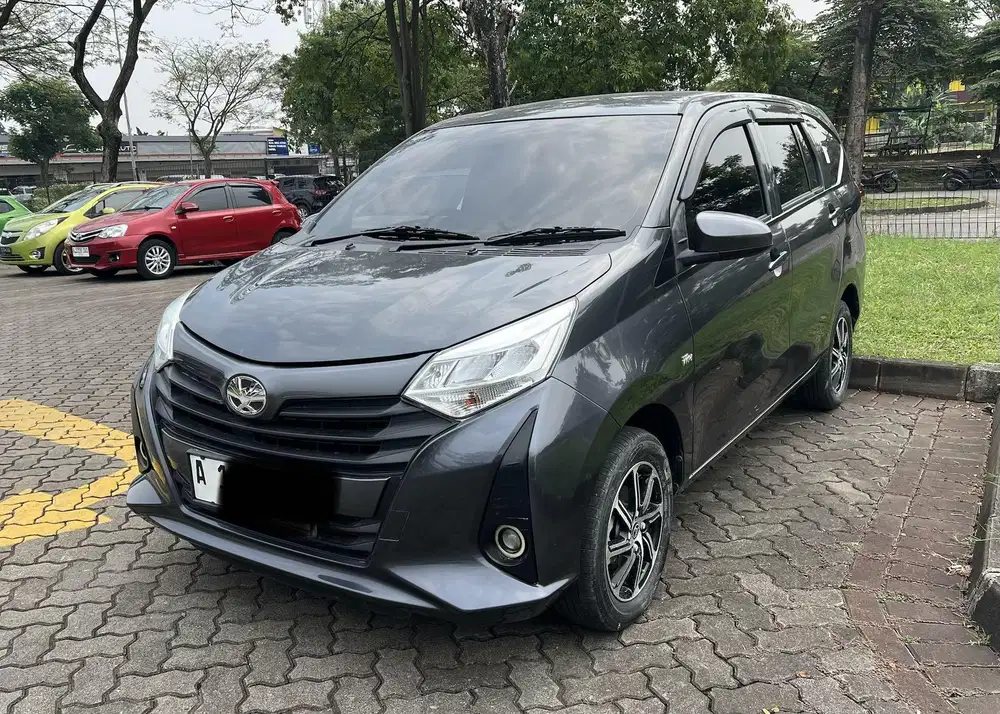 Toyota Calya E Manual 2020 Abu Facelift bagus murah