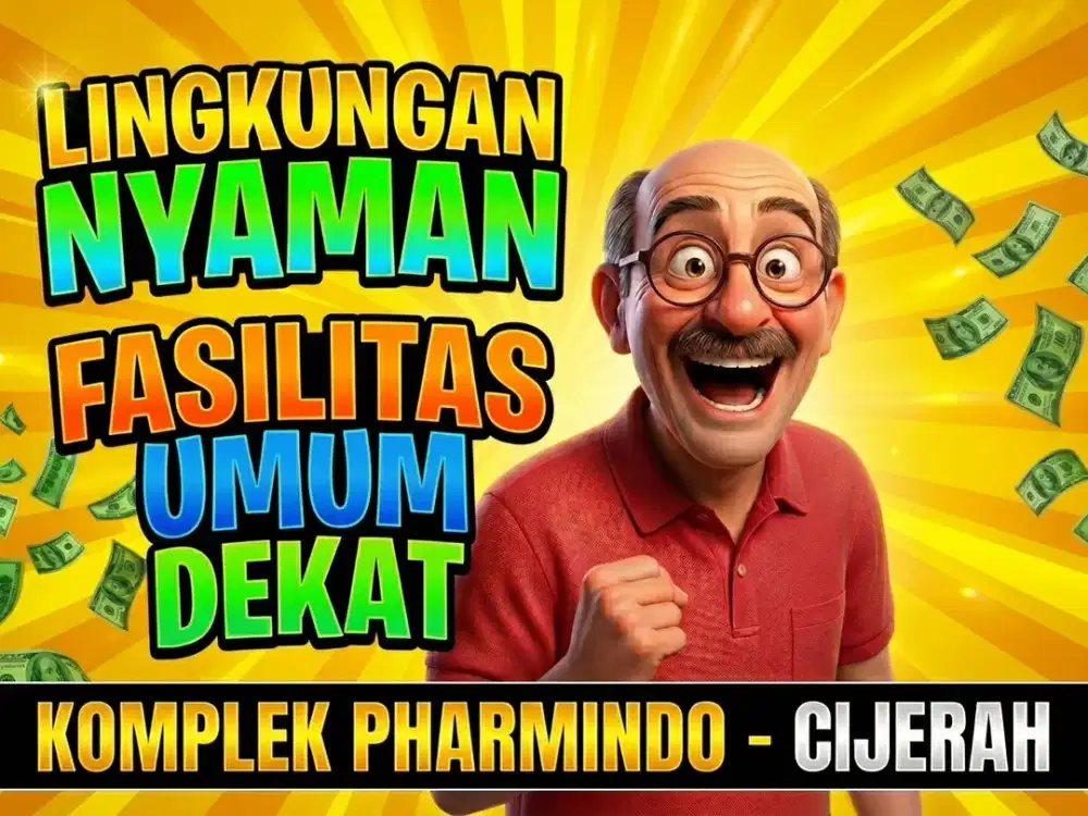 JUAL RUMAH DI KOMPLEK PHARMINDO, CIJERAH, MELONG, CIMAHI.