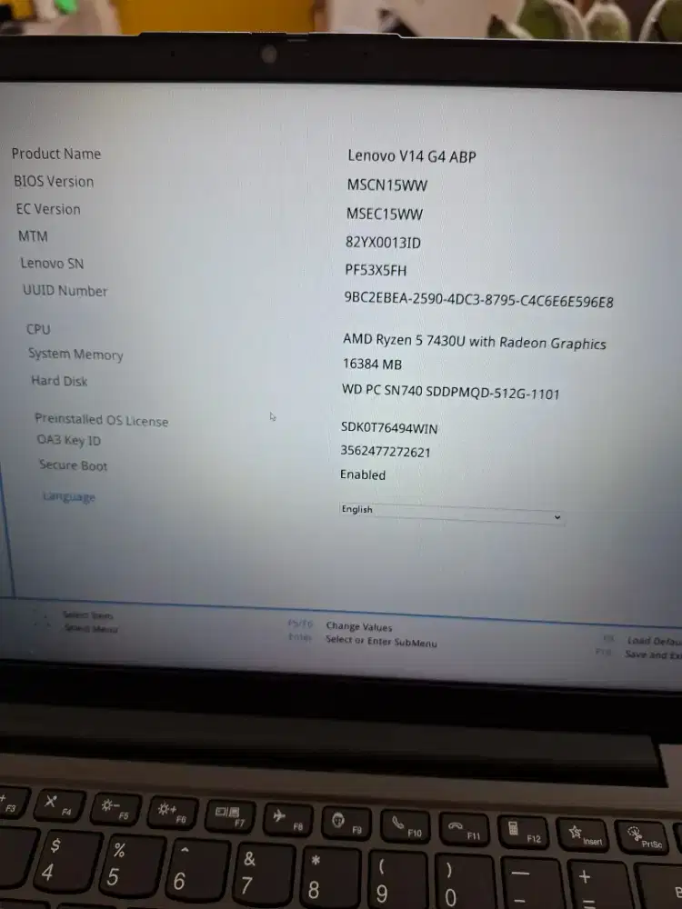 Lenovo v14 g4 abp