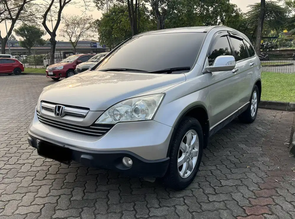 Honda CRV 2.4 AT 2008 Silver Bagus Siap Pakai