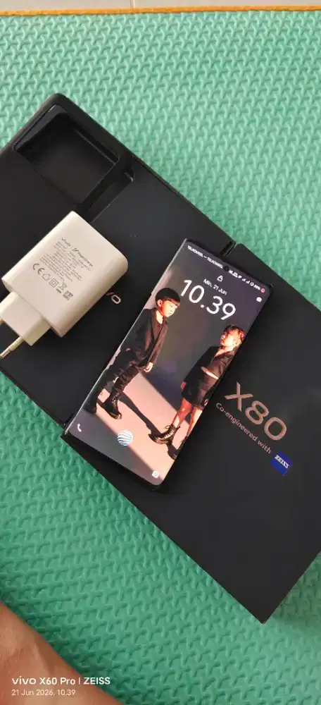 DIJUAL HP VIVO X80 BLACK