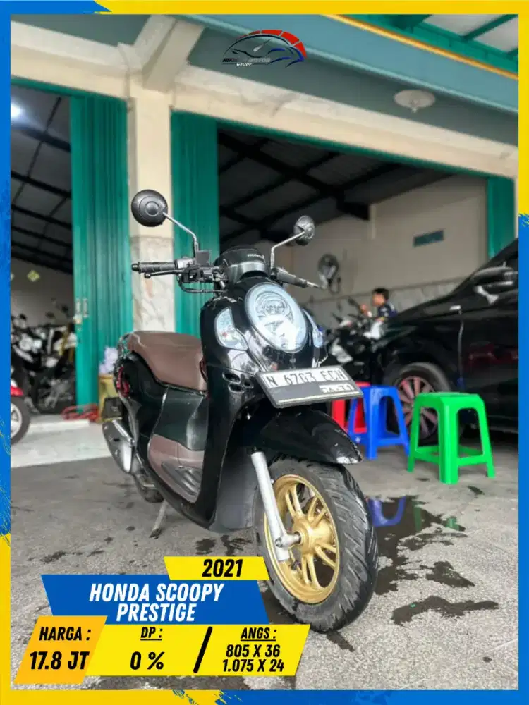 HONDA SCOOPY PRESTIGE 2021 MESIN AMAN HIKMAH MOTOR KEPUH MALANG