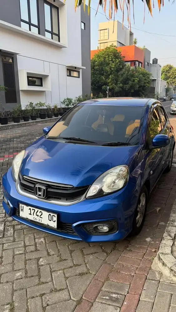 Honda Brio Biru Manual Terawat, Siap Pakai, Pajak Hidup