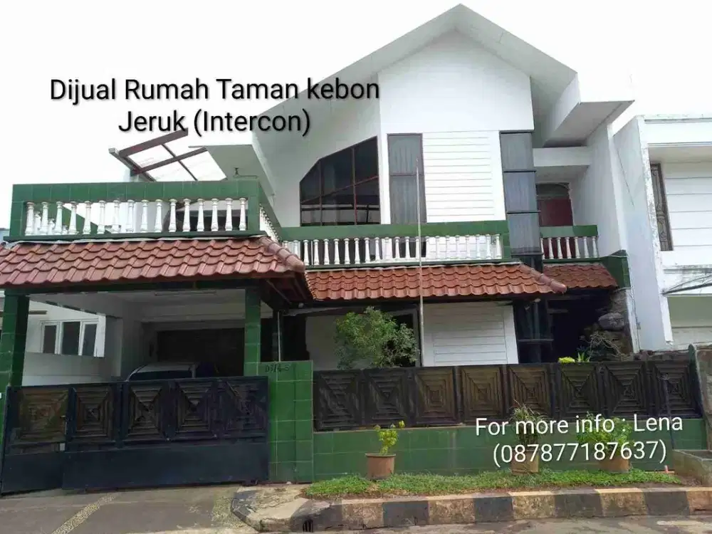 DIJUAL RUMAH RAPI TERAWAT SIAP HUNI DI KEBON JERUK JAKARTA BARAT