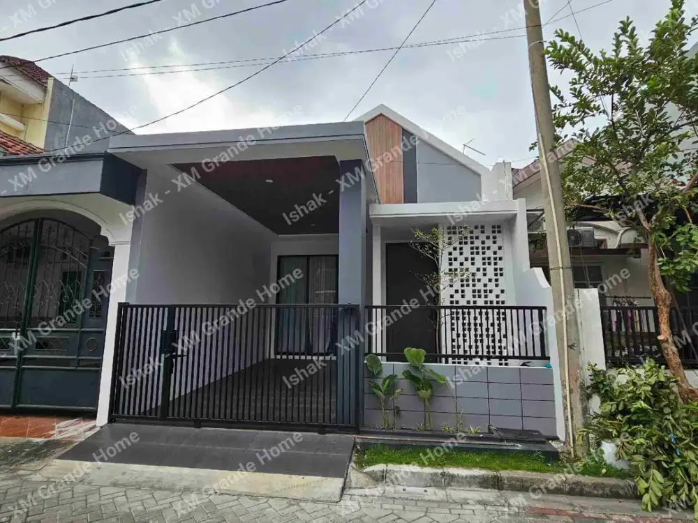Dijual Rumah Estetik 1 Lantai Full Furnish di Pakuwon City Harga 1 M'an