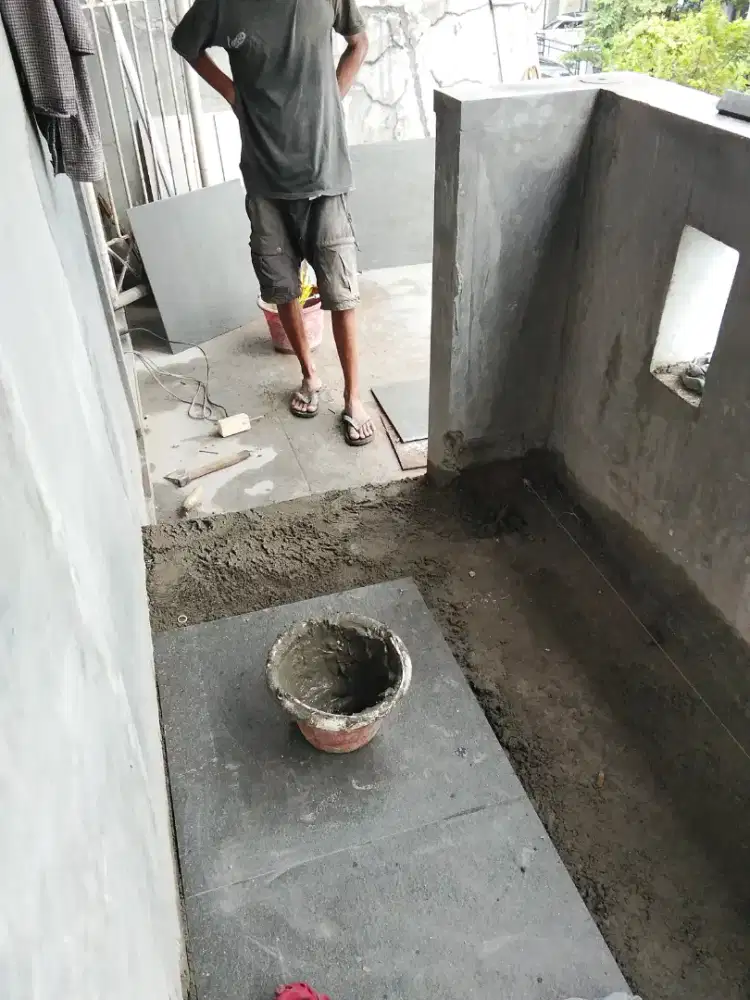 Tukang harian+borongan
