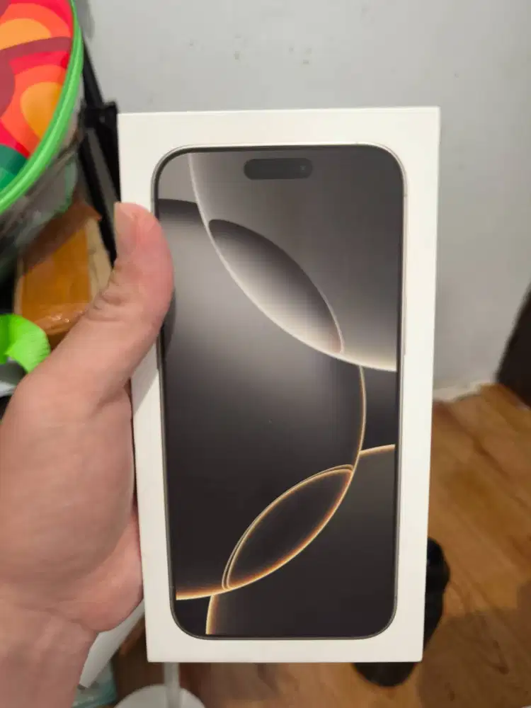 iPhone 16 Pro Max 512GB DESERT/NATURAL TITANIUM ibox RESMI segel