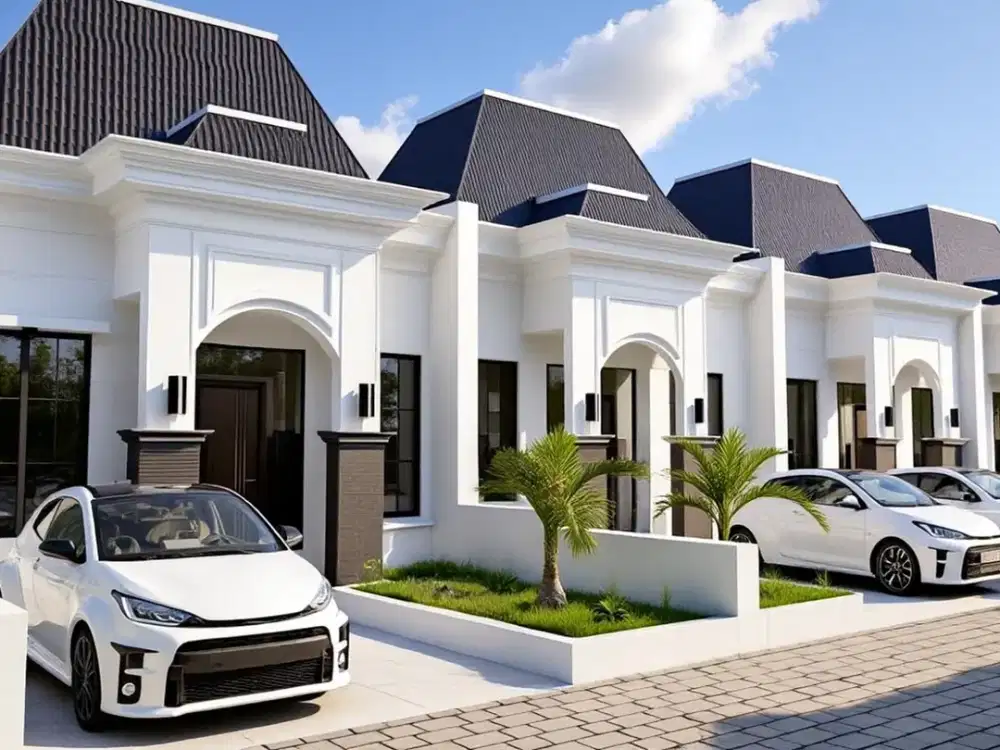 Rumah Nyaman Cluster One Gate di Utara Polda Godean - 2 Km dari Jalan Magelang