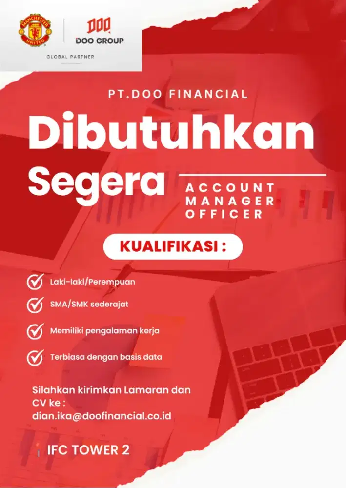 Lowongan kerja staff kantor
