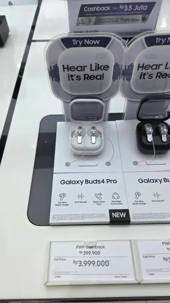 SAMSUNG GALAXY BUDS4 PRO NEW!!