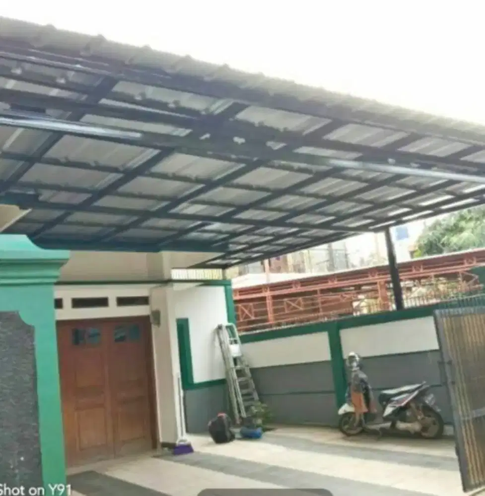 Kontruksi bongkar pasang atap baja ringan & plavon PVC dll