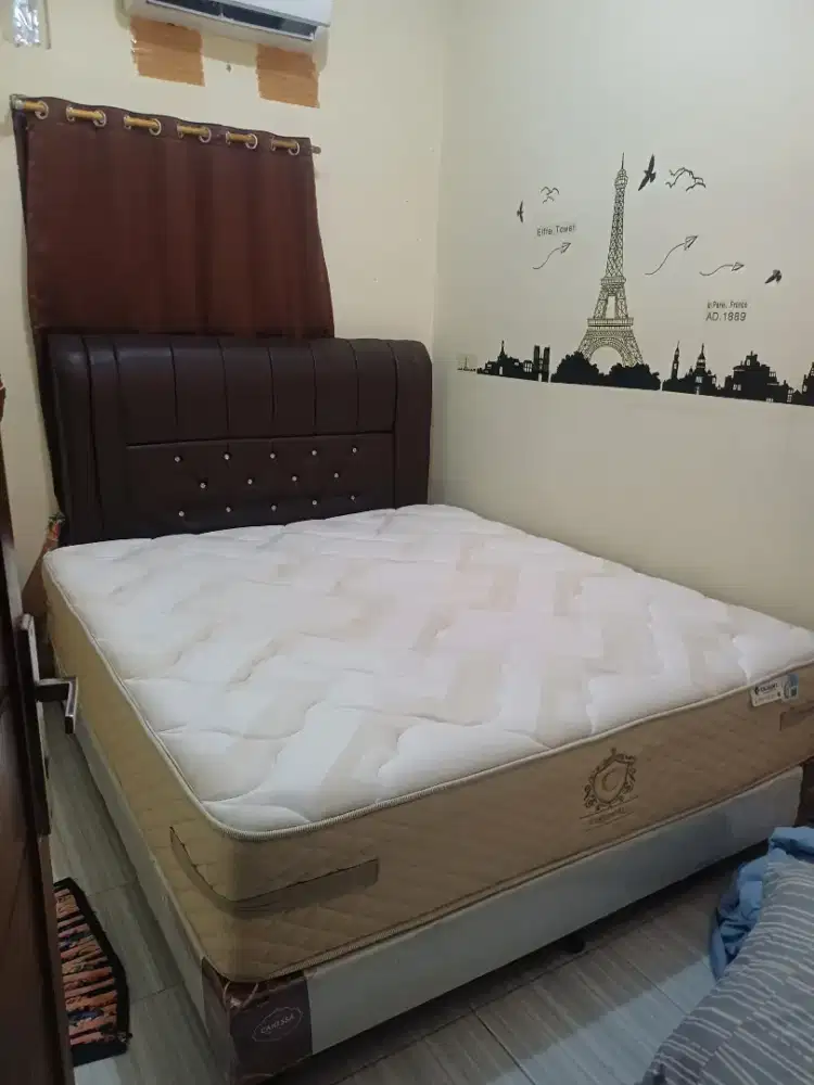 Springbed merk OCEAN CLASSICAL 6 KAKI FULL DIFAN