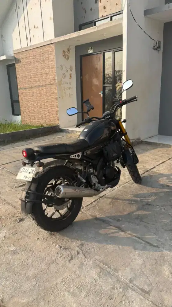 XSR 155 (2024) Black. Tangan Pertama, SS Lengkap, Modif tipis